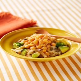 粗つぶしひよこ豆と秋野菜のサラダ